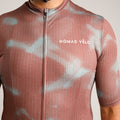 Maglia da ciclismo Vulcano – Maniche corte, vestibilità da gara, design ispirato alla lava | Nomad Vélo