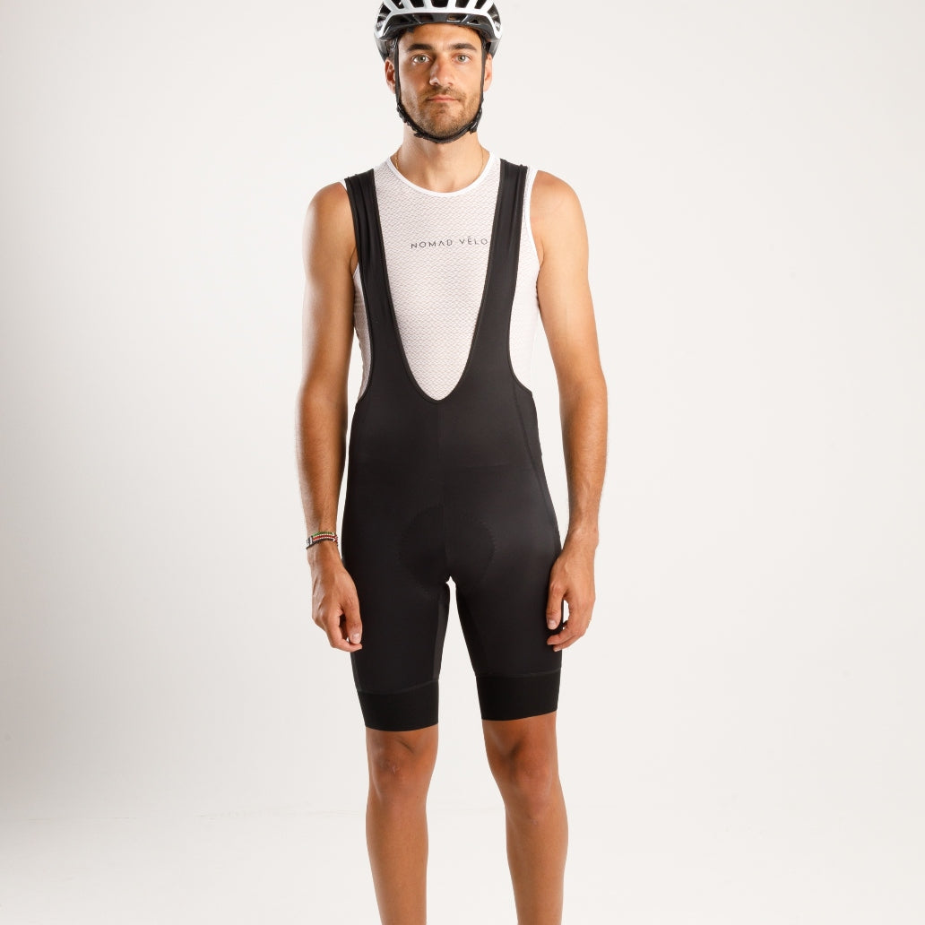 Pantaloncini cargo neri da ciclismo – Imbottiti, con molteplici tasche e prestazioni ottimali | Nomad Vélo