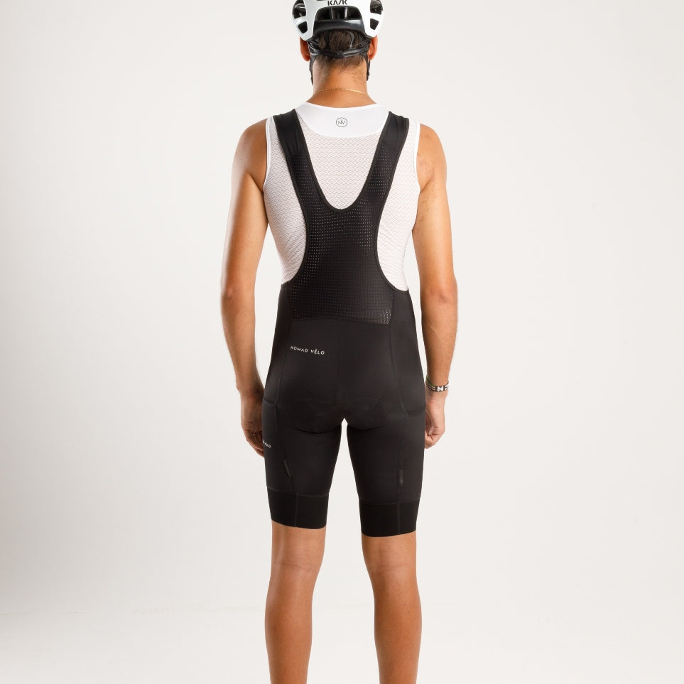 Pantaloncini cargo neri da ciclismo – Imbottiti, con molteplici tasche e prestazioni ottimali | Nomad Vélo