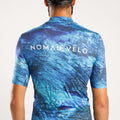 Maglia da ciclismo Blue Pacific – Manica corta, vestibilità aerodinamica per lunghe salite | Nomad Vélo