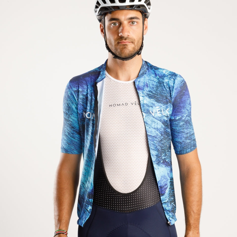 Strato base bianco per ciclismo – Intimo estivo leggero e traspirante ad alte prestazioni | Nomad Vélo