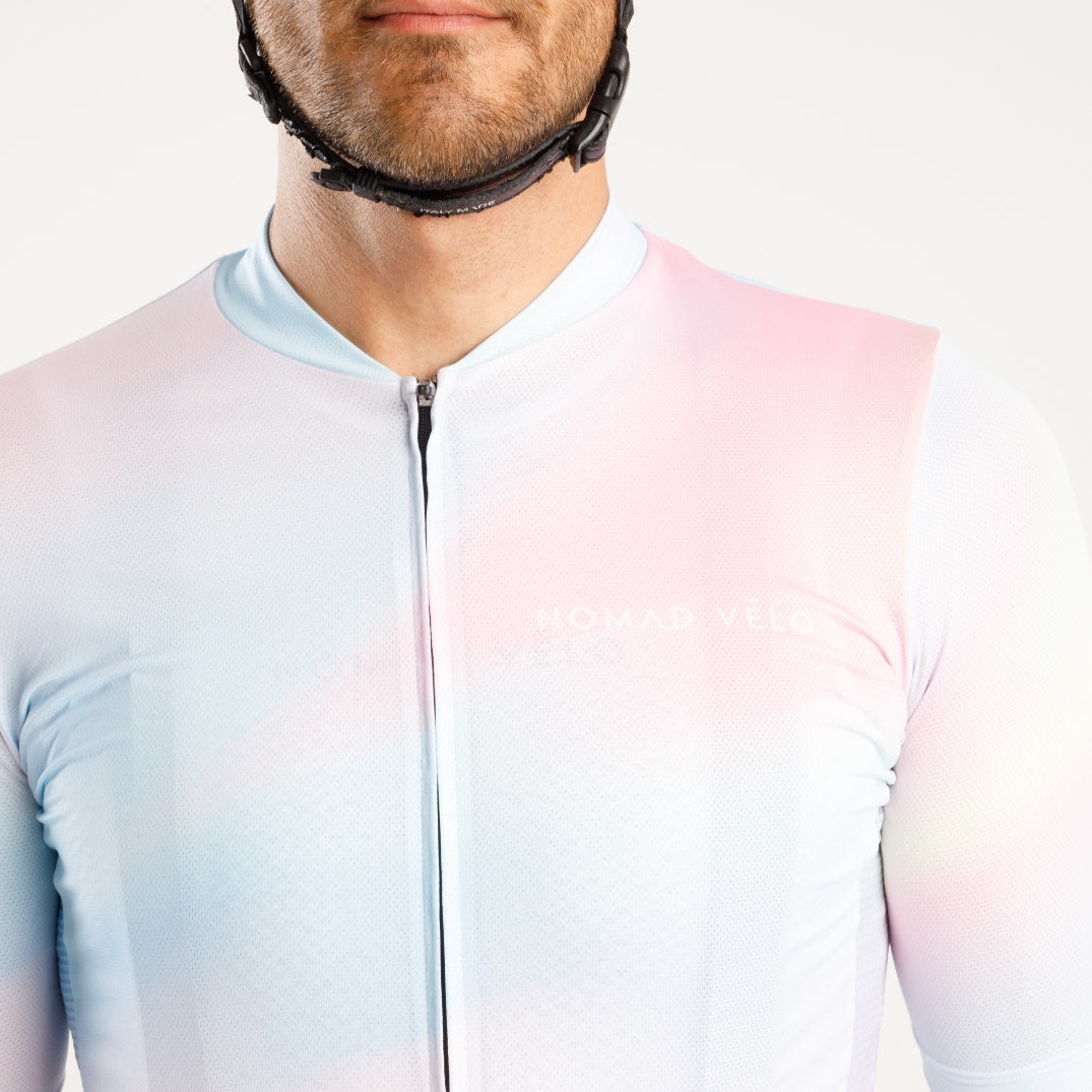 Maglia da ciclismo Pure Jersey – Maniche corte, vestibilità aerodinamica, design ultra-minimalista e pulito | Nomad Vélo