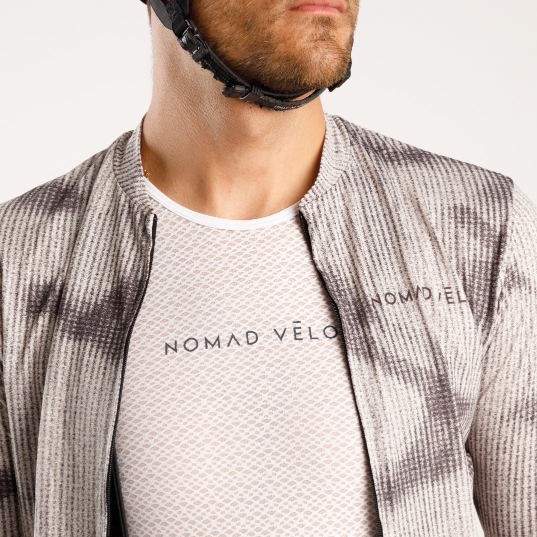 Strato base bianco per ciclismo – Intimo estivo leggero e traspirante ad alte prestazioni | Nomad Vélo