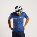 Maglia da ciclismo Ocean Blue – Manica corta, vestibilità aerodinamica, estiva, per prestazioni su strada | Nomad Vélo