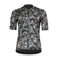 Maglia da ciclismo Distortion – Manica corta, vestibilità aerodinamica, stampa ottica, design ad impatto | Nomad Vélo