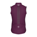 Gilet da ciclismo antivento Nomad color bordeaux