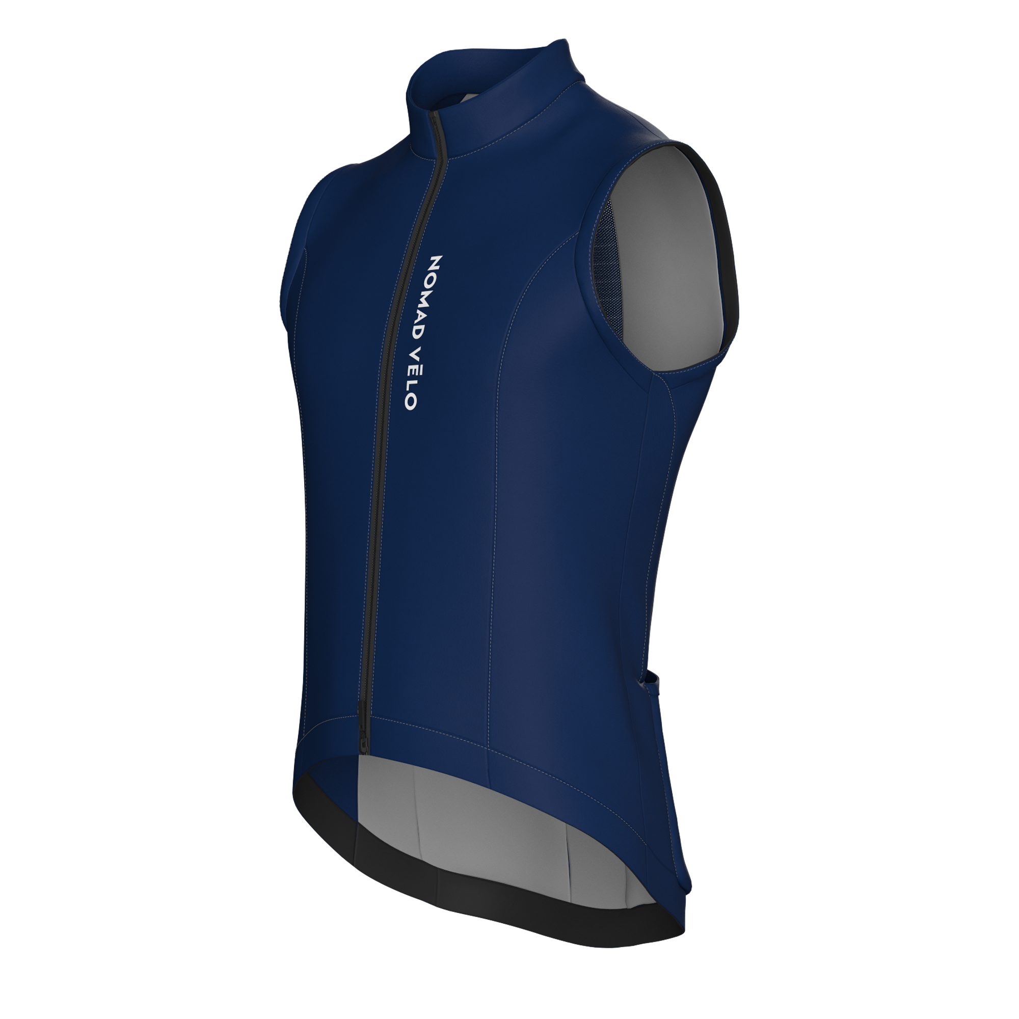 Gilet antivento da ciclismo Nomad blu navy
