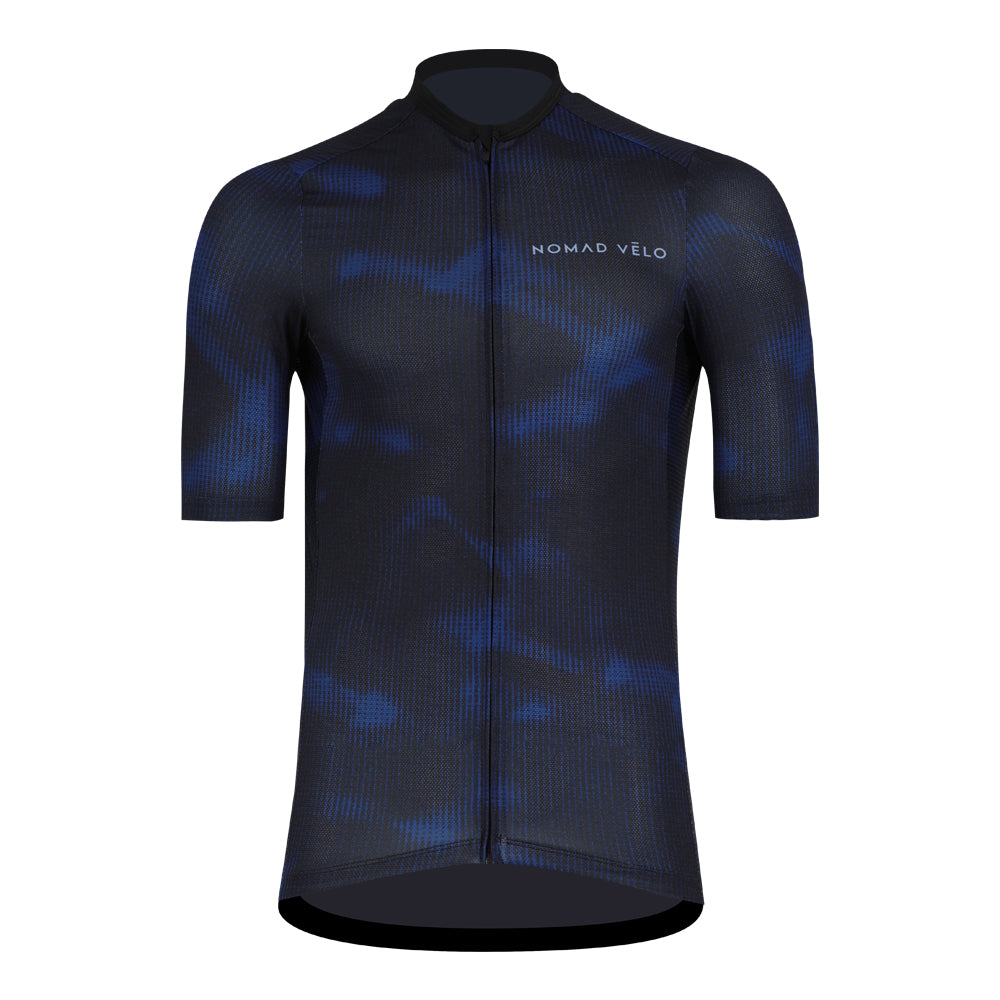 Maglia da ciclismo Kosmos – Manica corta, vestibilità aerodinamica, tema spazio cosmico, prestazioni elevate | Nomad Vélo