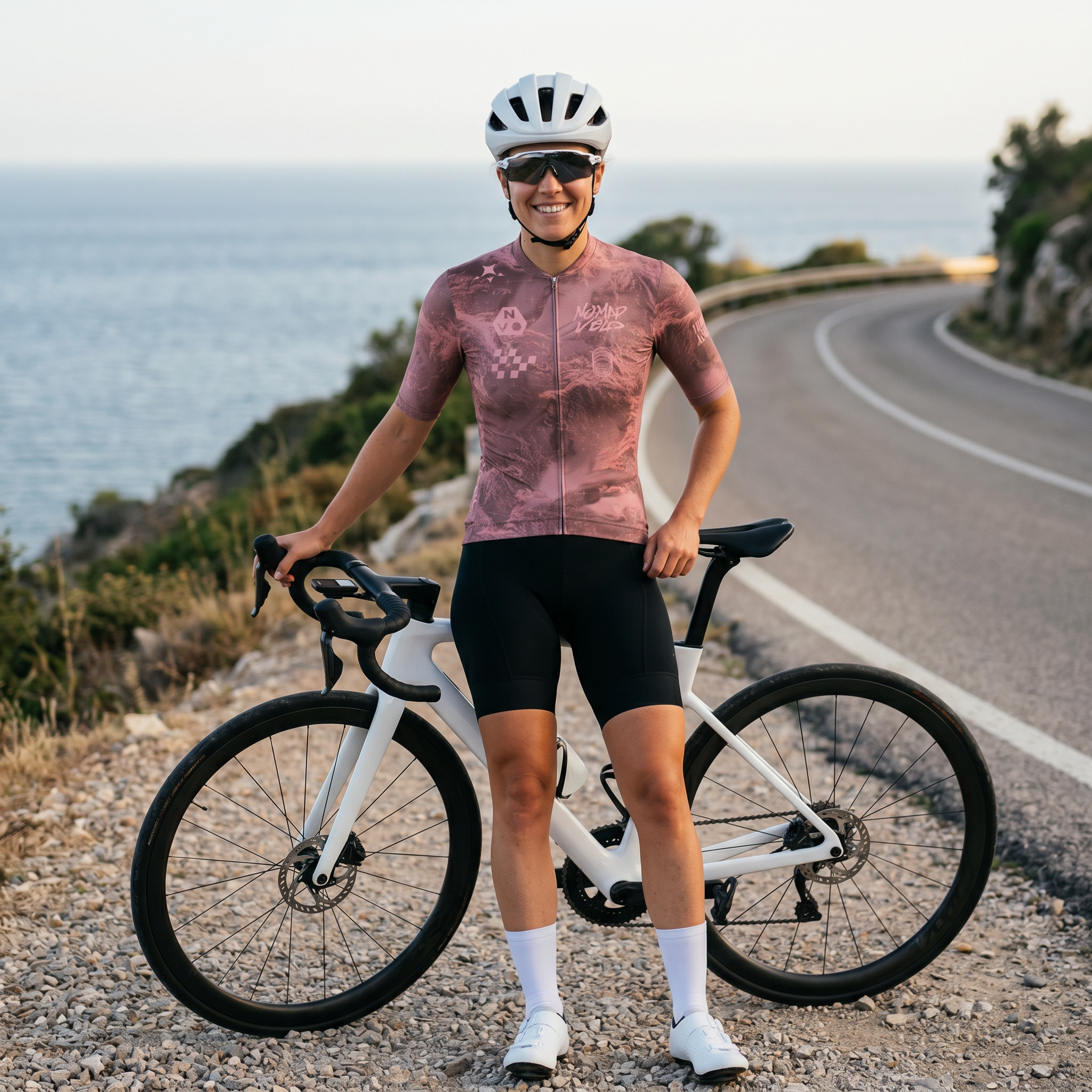 Maglia da ciclismo Legacy Copper a maniche corte, vestibilità da gara.