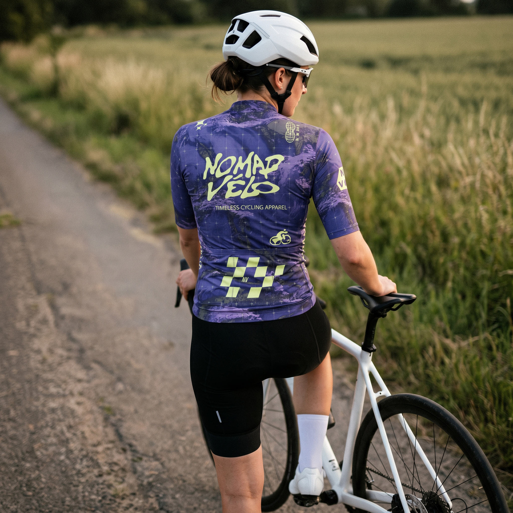 Maglia da ciclismo Legacy Slate – Maniche corte, vestibilità da gara