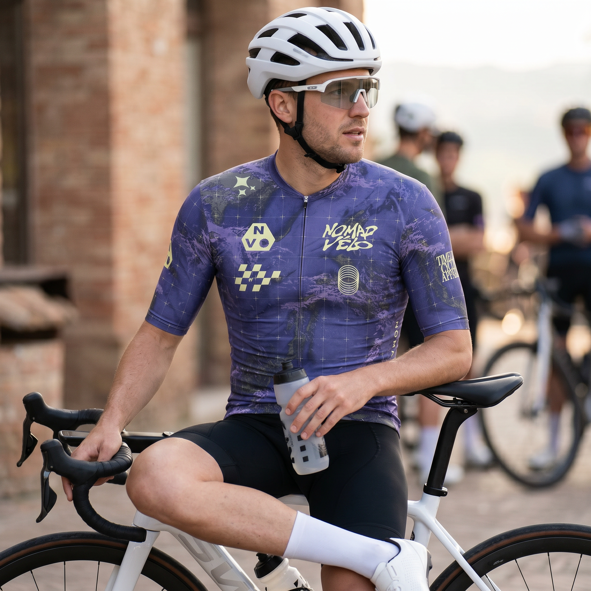 Maglia da ciclismo Legacy Slate – Maniche corte, vestibilità da gara