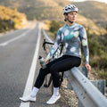 Maglia da ciclismo Blur Sage a maniche lunghe, vestibilità da gara