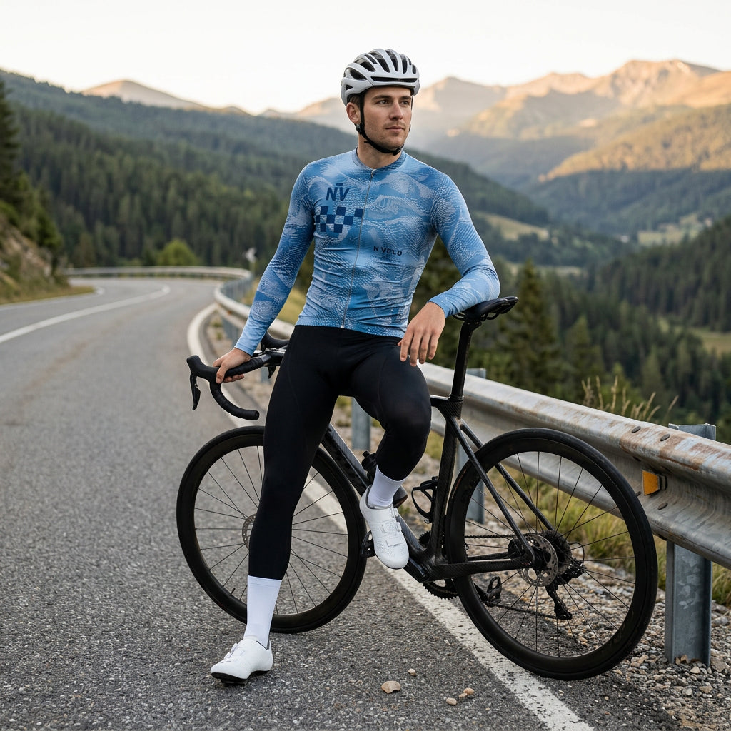 Maglia a maniche lunghe Race Glacier
