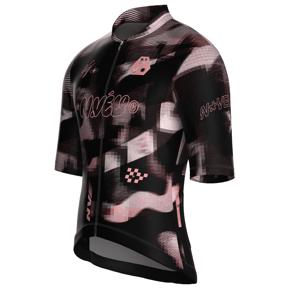Maglia da ciclismo Parallax Cameo a maniche corte, vestibilità da gara