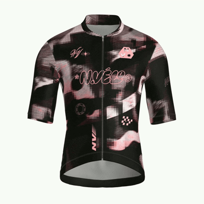 Maglia da ciclismo Parallax Cameo a maniche corte, vestibilità da gara