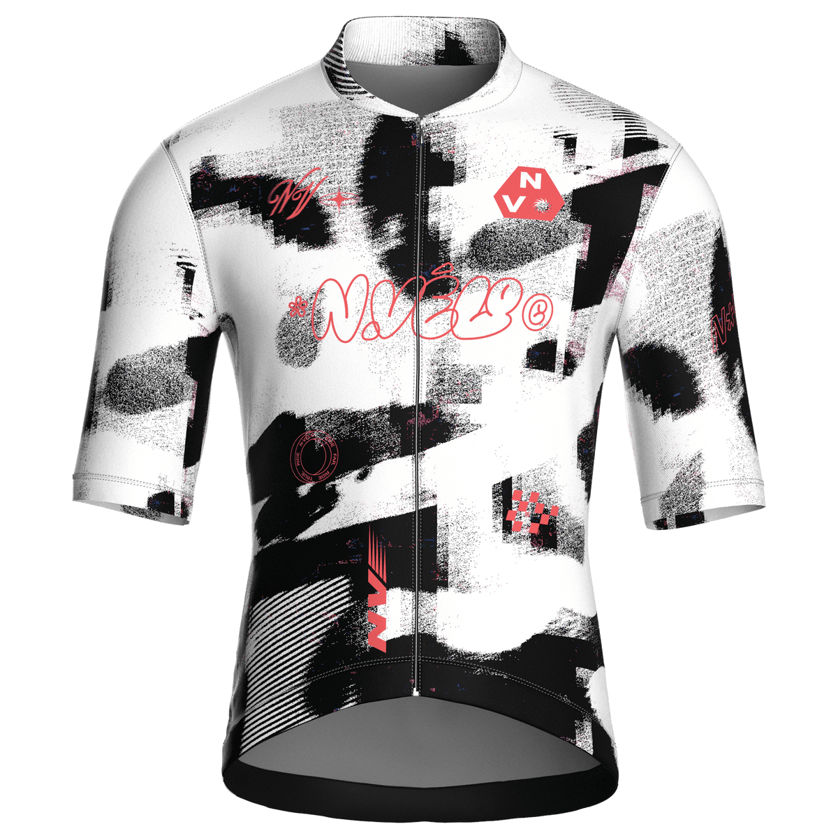 Maglia da ciclismo Parallax Stark a maniche corte, vestibilità da gara