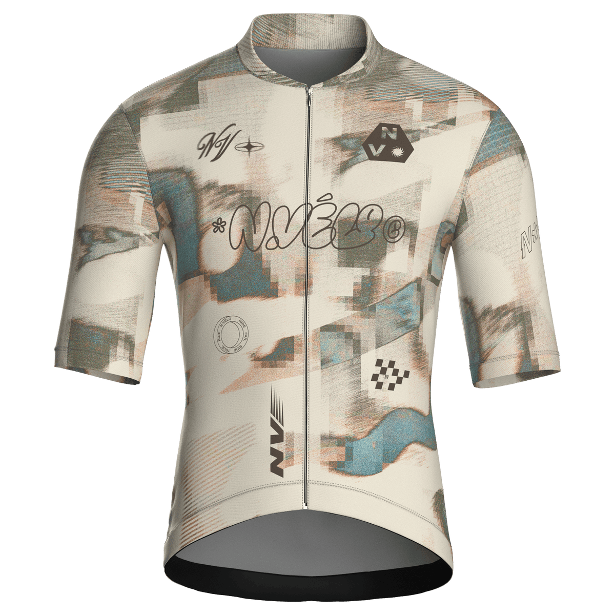 Maglia da ciclismo Parallax Fresco a maniche corte, vestibilità da gara