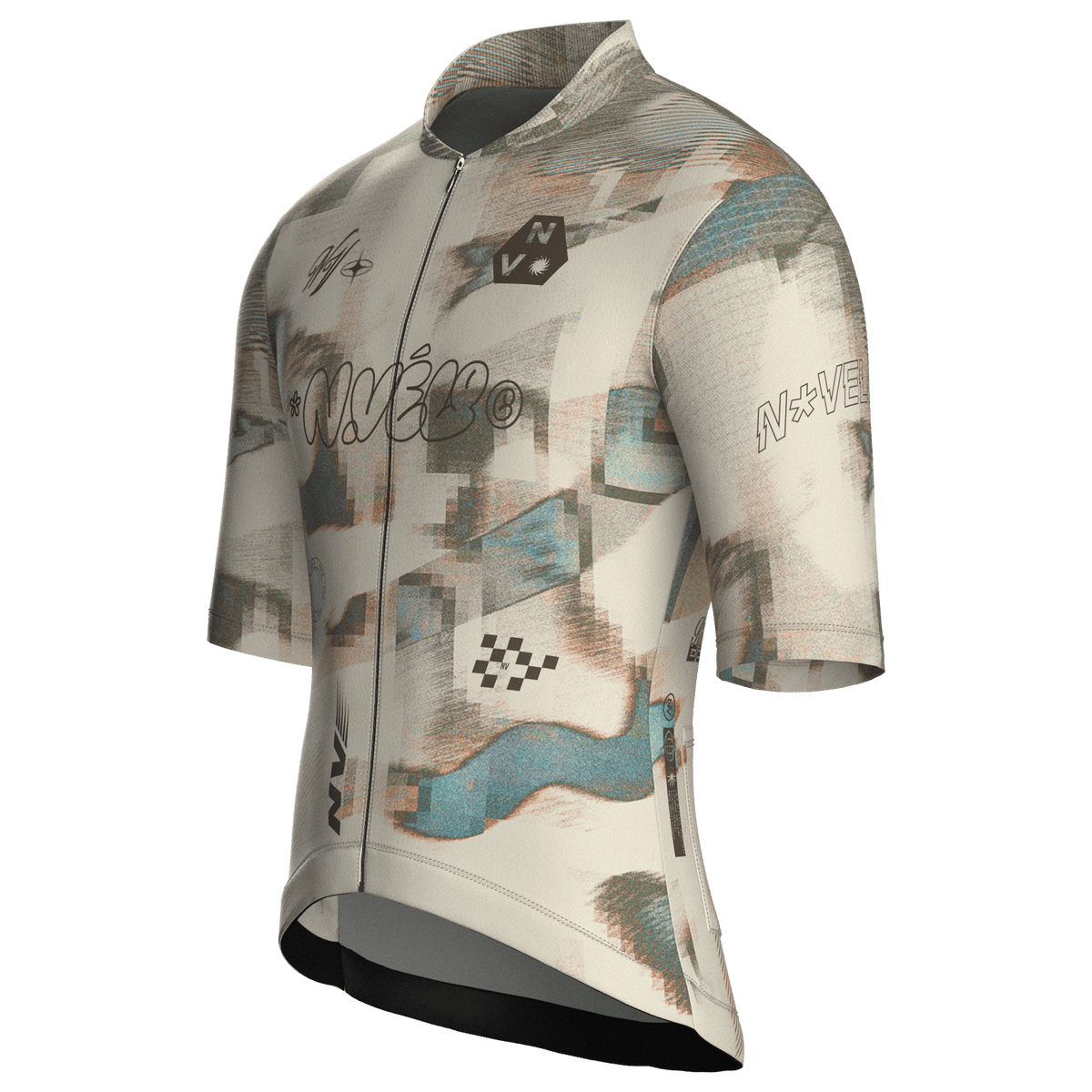 Maglia da ciclismo Parallax Fresco a maniche corte, vestibilità da gara
