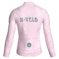 Maglia a maniche lunghe rosa Coco | Nomade Velo