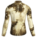 Maglia da ciclismo Bloom Sepia a maniche lunghe, vestibilità da gara