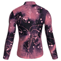 Maglia da ciclismo Bloom Cerise a maniche lunghe, vestibilità da gara