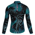 Maglia da ciclismo Bloom Viridian a maniche lunghe, vestibilità da gara