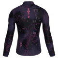 Maglia da ciclismo Bloom Shadow a maniche lunghe, vestibilità da gara