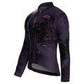 Maglia da ciclismo Bloom Shadow a maniche lunghe, vestibilità da gara