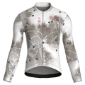Maglia da ciclismo Bloom Chalk a maniche lunghe, vestibilità da gara
