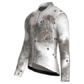 Maglia da ciclismo Bloom Chalk a maniche lunghe, vestibilità da gara