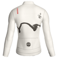 Maglia da ciclismo Haze Chalk a maniche lunghe, vestibilità da gara