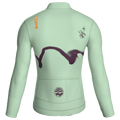 Maglia da ciclismo Haze Menthol a maniche lunghe, vestibilità da gara