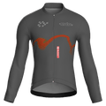 Maglia da ciclismo Haze Ferro a maniche lunghe, vestibilità da gara