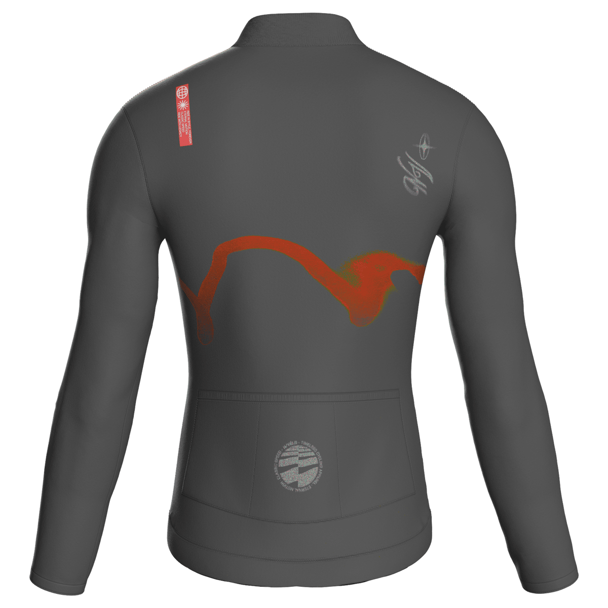 Maglia da ciclismo Haze Ferro a maniche lunghe, vestibilità da gara