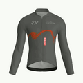 Maglia da ciclismo Haze Ferro a maniche lunghe, vestibilità da gara