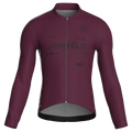 Maglia a maniche lunghe Element bordeaux | Nomad Vélo