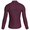 Maglia a maniche lunghe Element bordeaux | Nomad Vélo