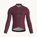 Maglia a maniche lunghe Element bordeaux | Nomad Vélo