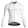 Maglia a maniche lunghe bianca Element | Nomad Vélo