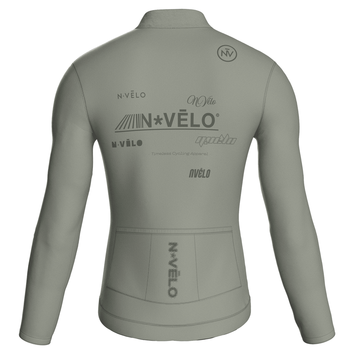 Maglia a maniche lunghe Element Grey | Nomad Vélo