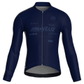 Maglia a maniche lunghe Element blu scuro | Nomad Vélo