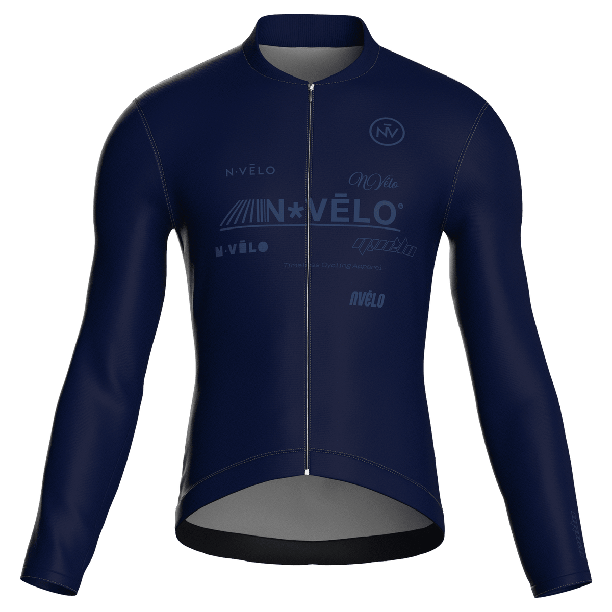 Maglia a maniche lunghe Element blu scuro | Nomad Vélo