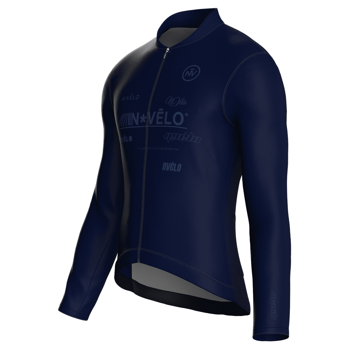 Maglia a maniche lunghe Element blu scuro | Nomad Vélo