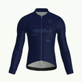 Maglia a maniche lunghe Element blu scuro | Nomad Vélo