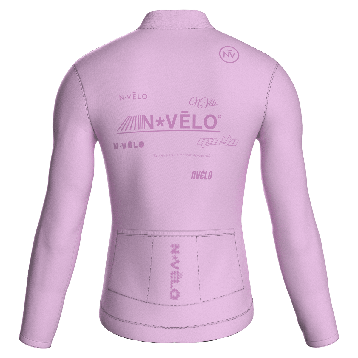 Maglia a maniche lunghe Element Viola | Nomade Velo