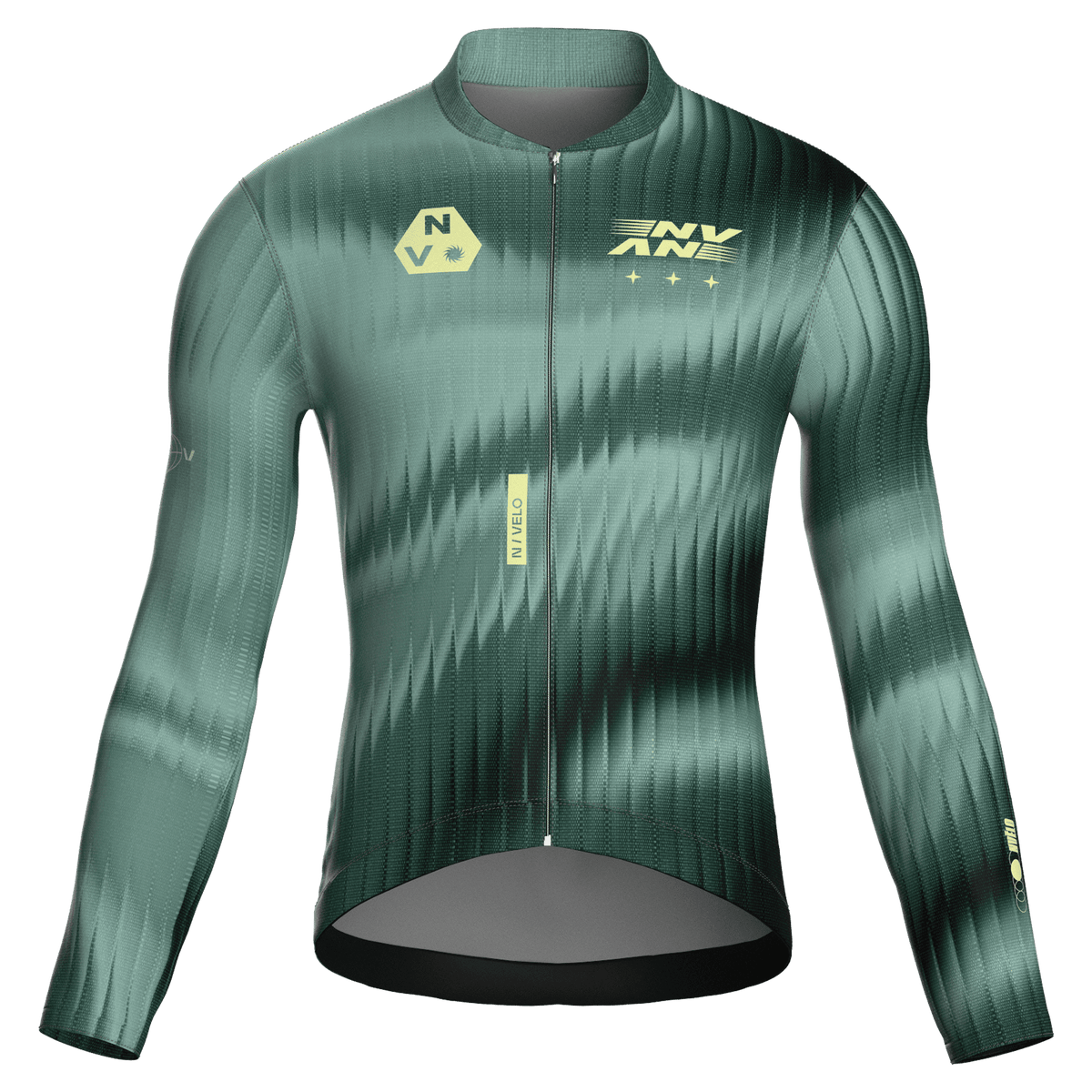 Maglia da ciclismo Signal Fern a maniche lunghe, vestibilità da gara