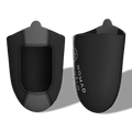 Copriscarpe aerodinamici Laminar Angle Black – Copriscarpe da ciclismo Race Fit