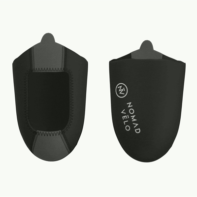 Copriscarpe aerodinamici Laminar Angle Black – Copriscarpe da ciclismo Race Fit