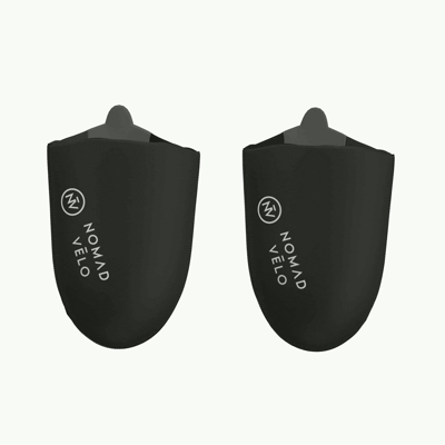 Copriscarpe aerodinamici Laminar Angle Black – Copriscarpe da ciclismo Race Fit