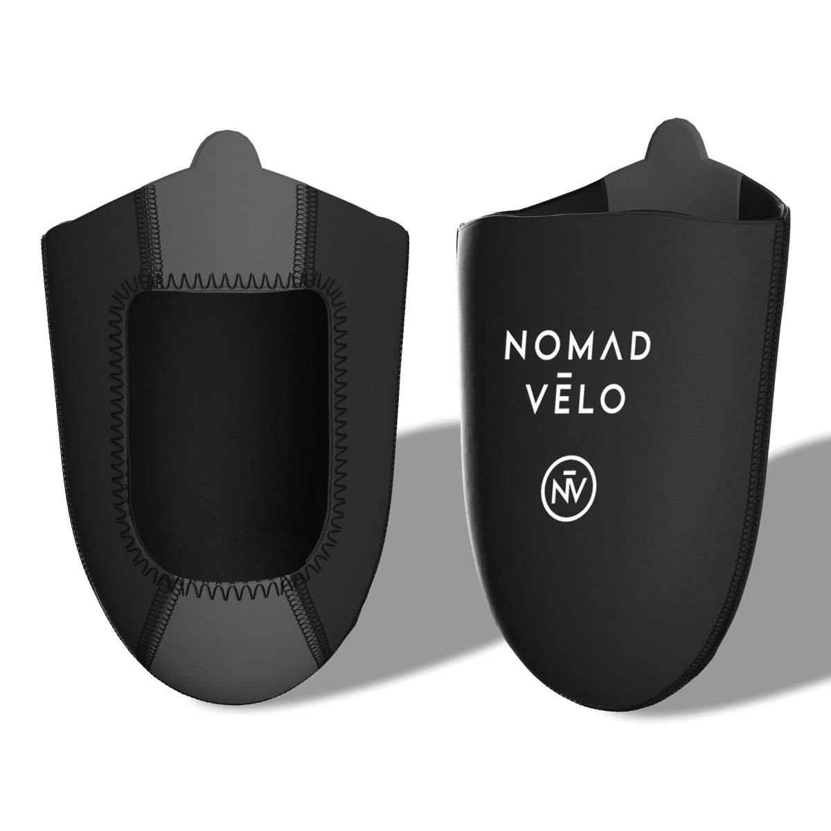 Copriscarpe aerodinamici Laminar Crest Black – Copriscarpe da ciclismo Race Fit